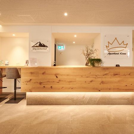 Aparthotel Krone - Self Check-In Unterseen 外观 照片