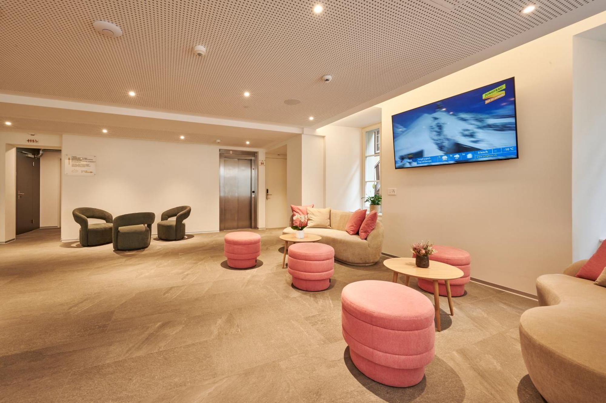 Aparthotel Krone - Self Check-In Unterseen 外观 照片