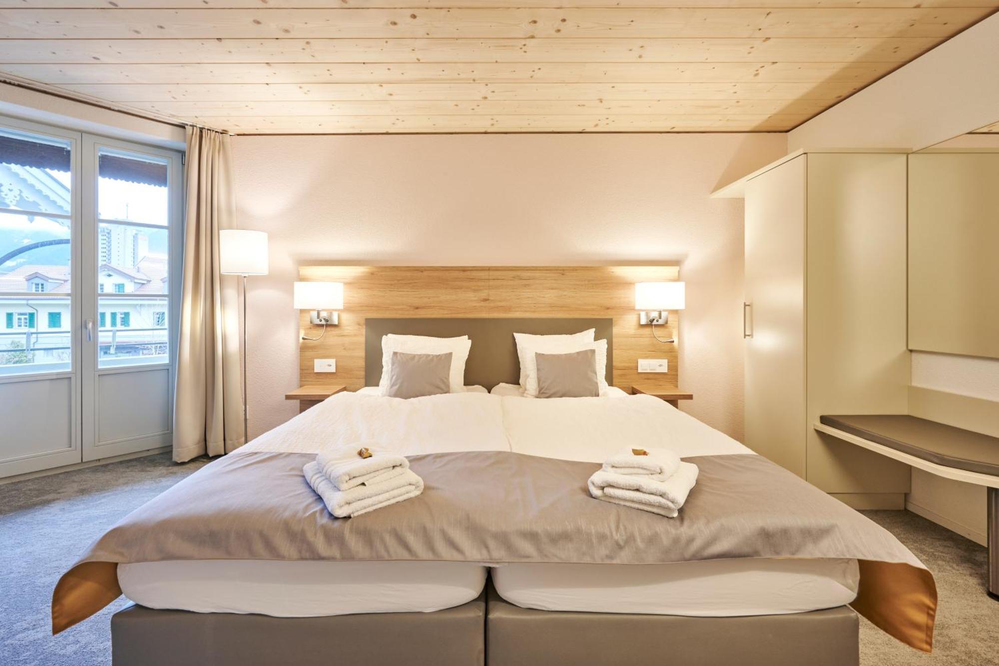 Aparthotel Krone - Self Check-In Unterseen 外观 照片