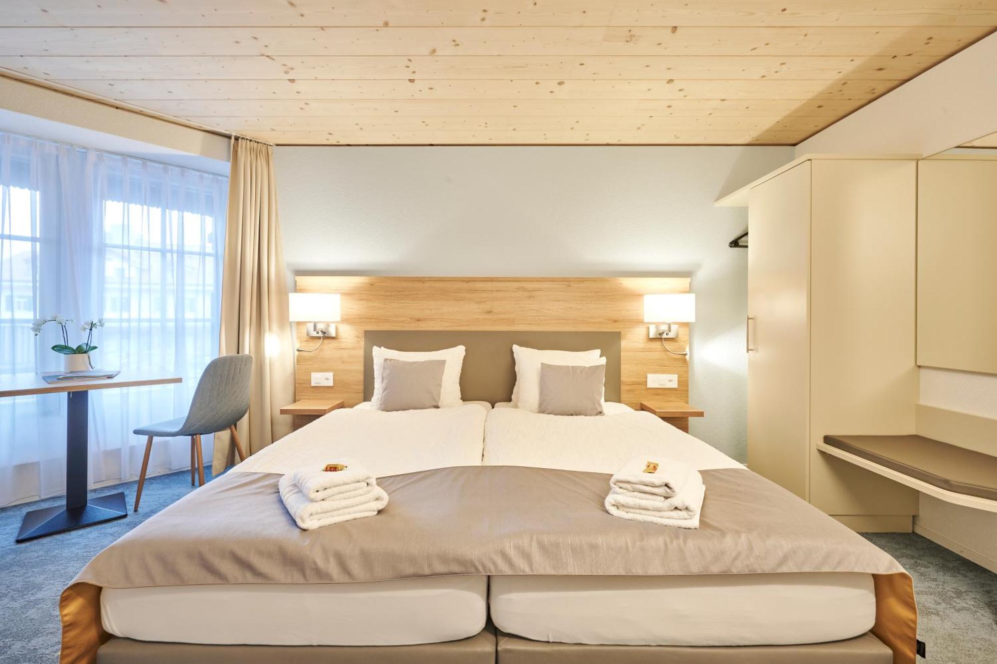 Aparthotel Krone - Self Check-In Unterseen 外观 照片