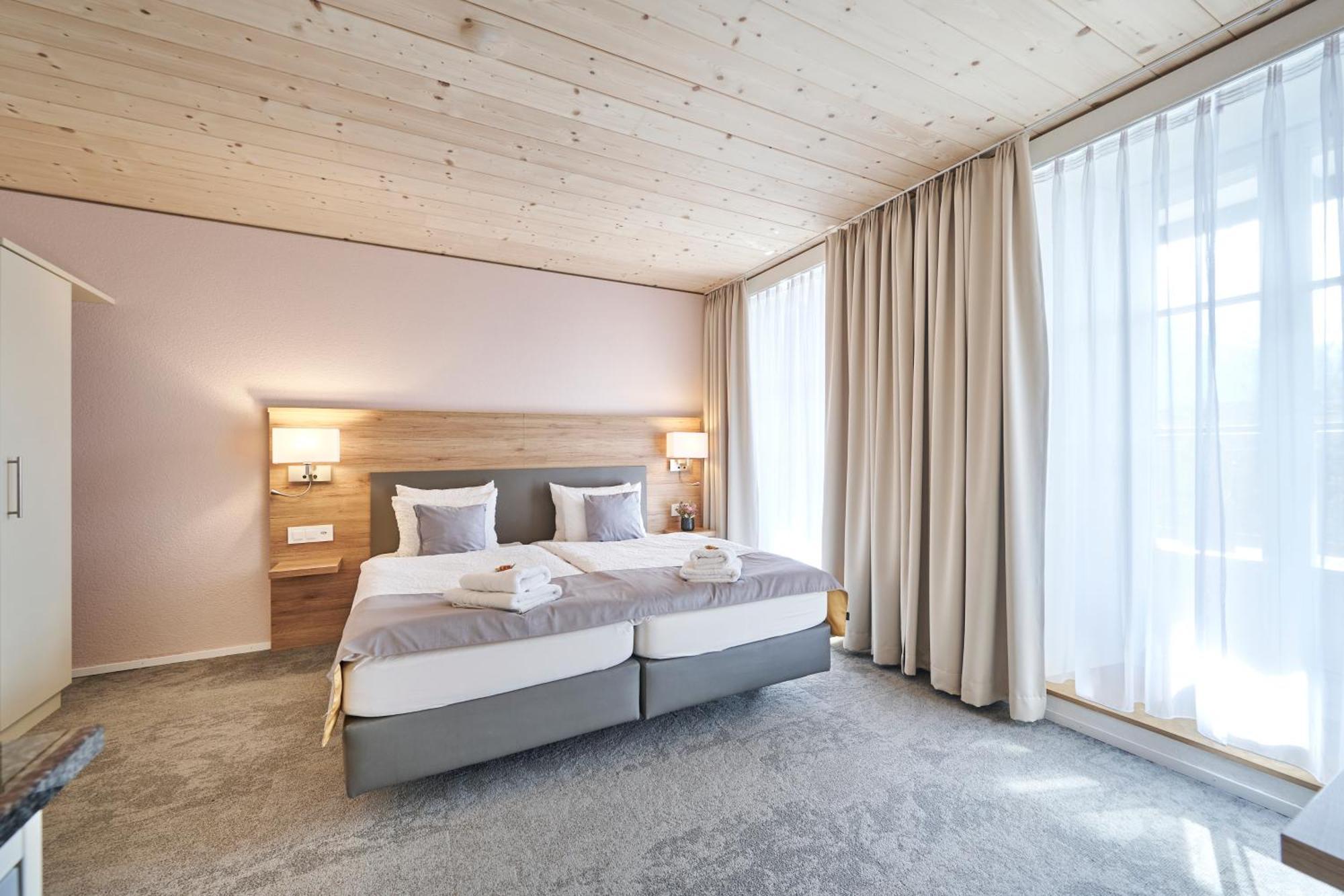 Aparthotel Krone - Self Check-In Unterseen 外观 照片