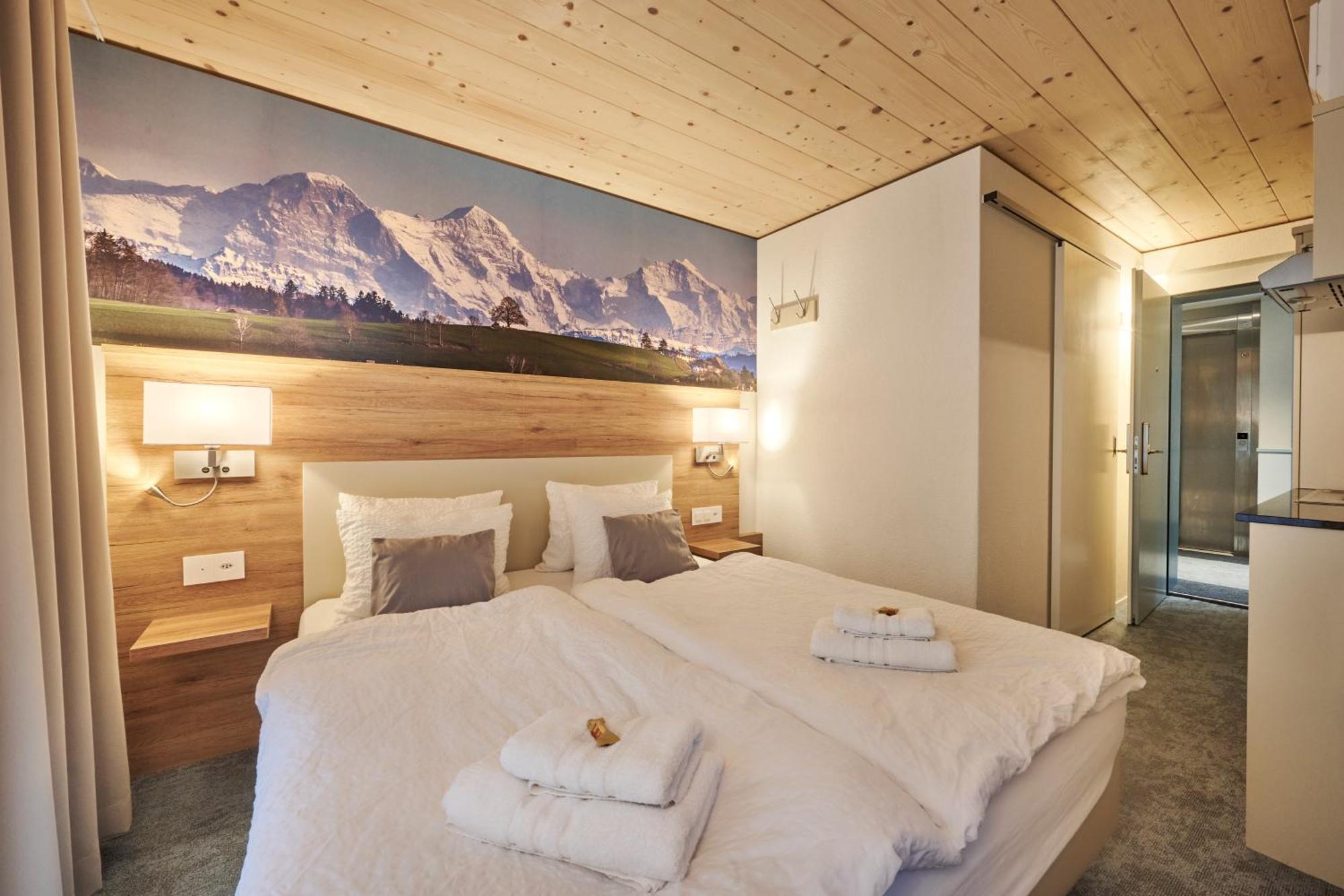 Aparthotel Krone - Self Check-In Unterseen 外观 照片